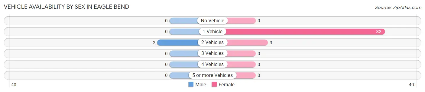 Vehicle Availability by Sex in Eagle Bend