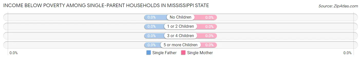 Income Below Poverty Among Single-Parent Households in Mississippi State