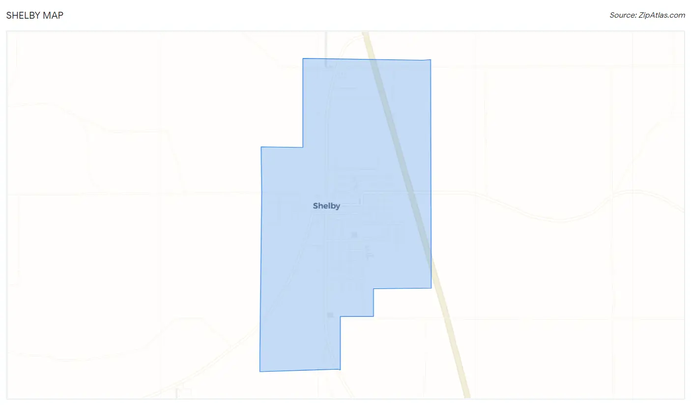 Shelby Map