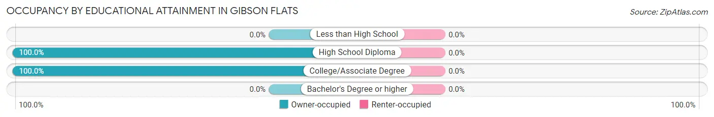 Occupancy by Educational Attainment in Gibson Flats