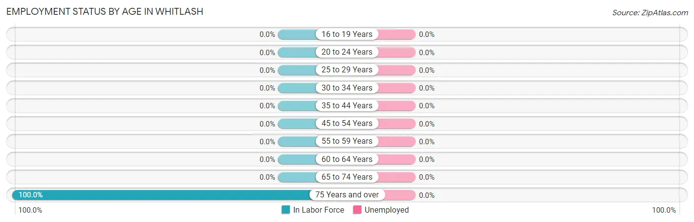 Employment Status by Age in Whitlash