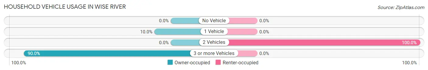 Household Vehicle Usage in Wise River