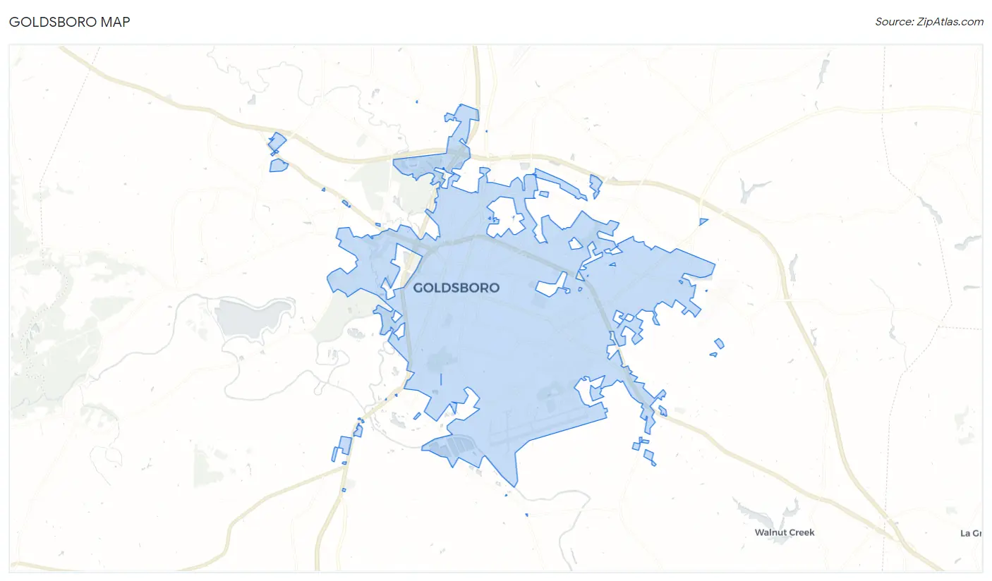 Goldsboro Map