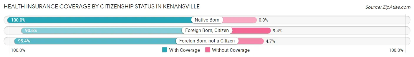 Health Insurance Coverage by Citizenship Status in Kenansville
