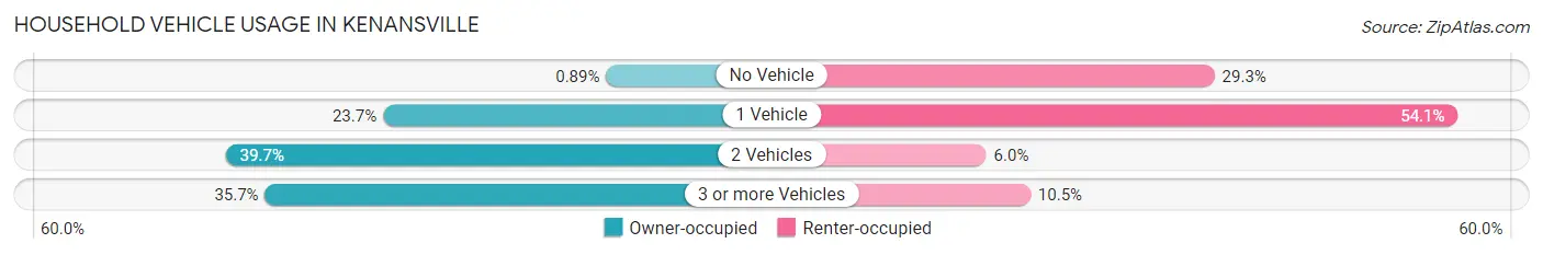 Household Vehicle Usage in Kenansville