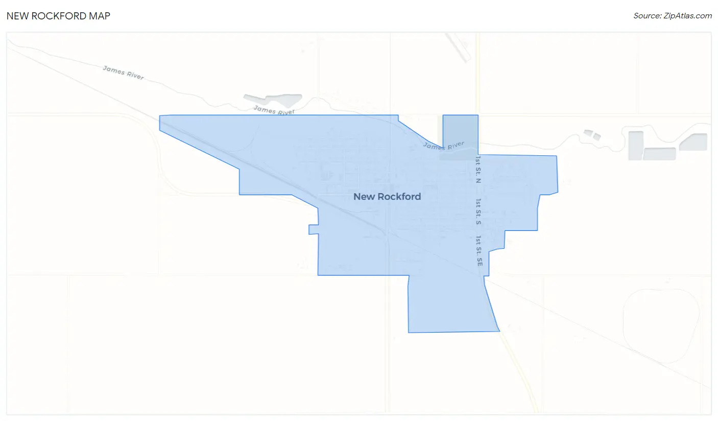 New Rockford Map
