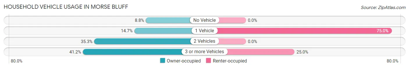Household Vehicle Usage in Morse Bluff
