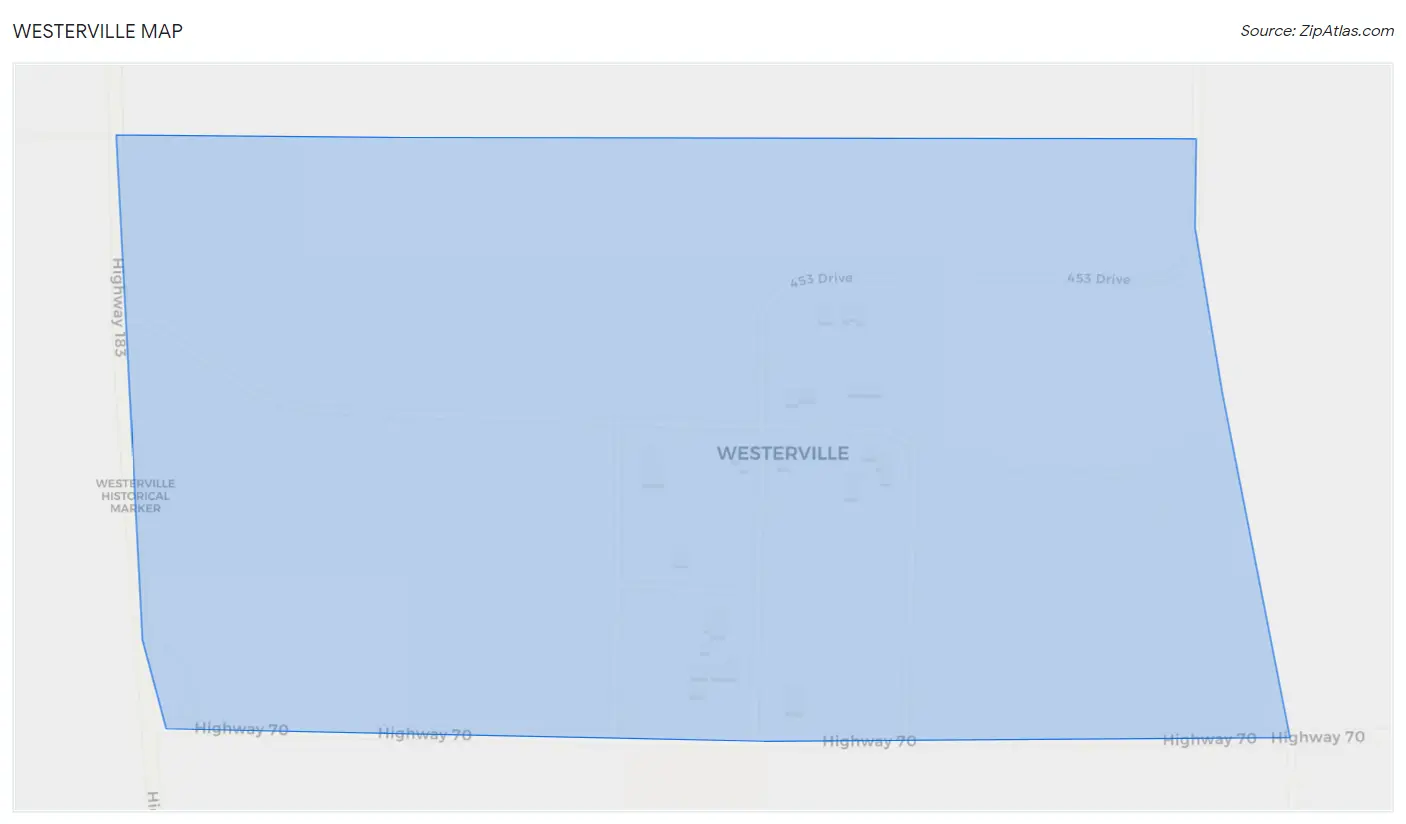 Westerville Map