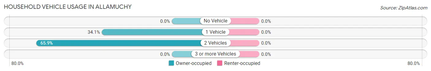 Household Vehicle Usage in Allamuchy