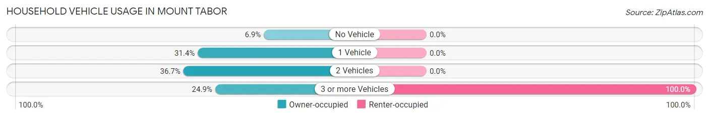 Household Vehicle Usage in Mount Tabor