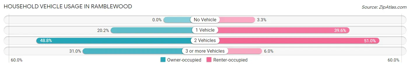 Household Vehicle Usage in Ramblewood