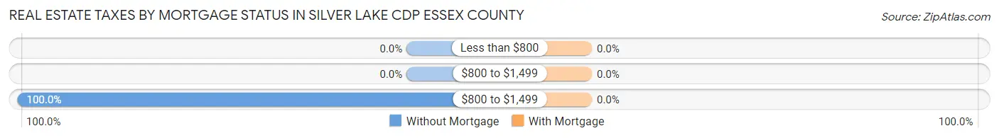 Real Estate Taxes by Mortgage Status in Silver Lake CDP Essex County