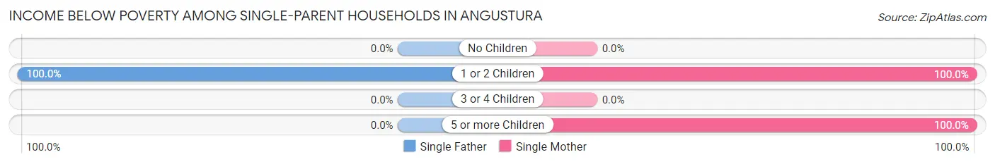 Income Below Poverty Among Single-Parent Households in Angustura