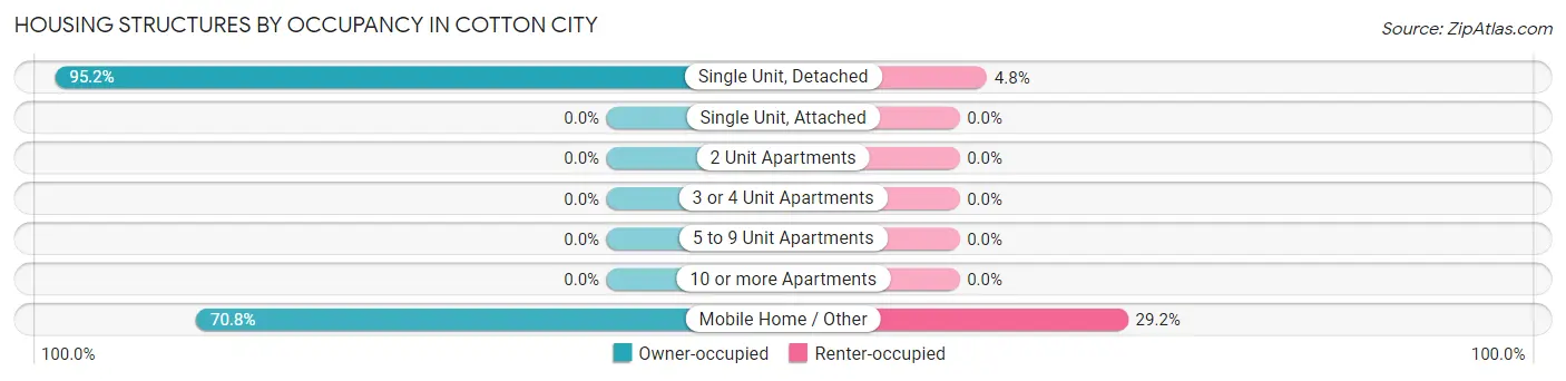 Housing Structures by Occupancy in Cotton City