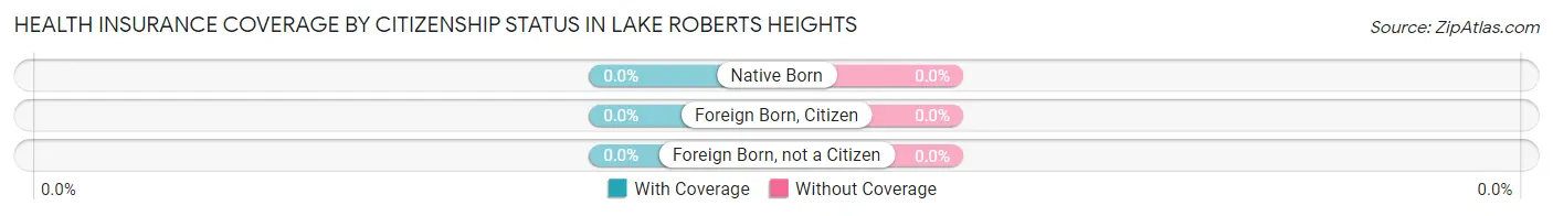 Health Insurance Coverage by Citizenship Status in Lake Roberts Heights