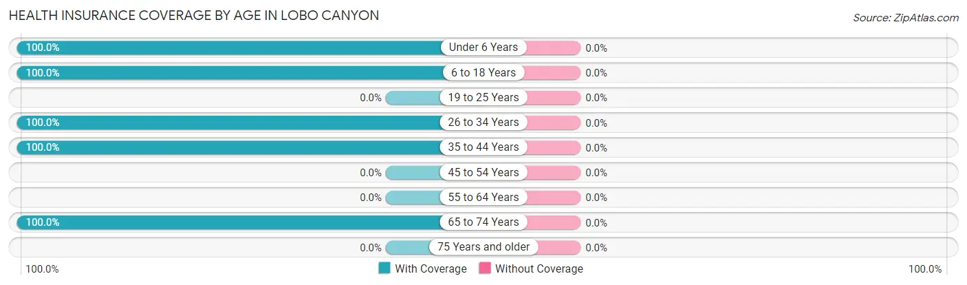 Health Insurance Coverage by Age in Lobo Canyon