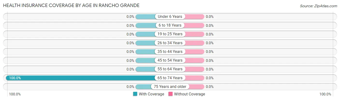 Health Insurance Coverage by Age in Rancho Grande
