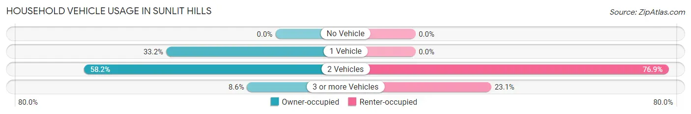 Household Vehicle Usage in Sunlit Hills