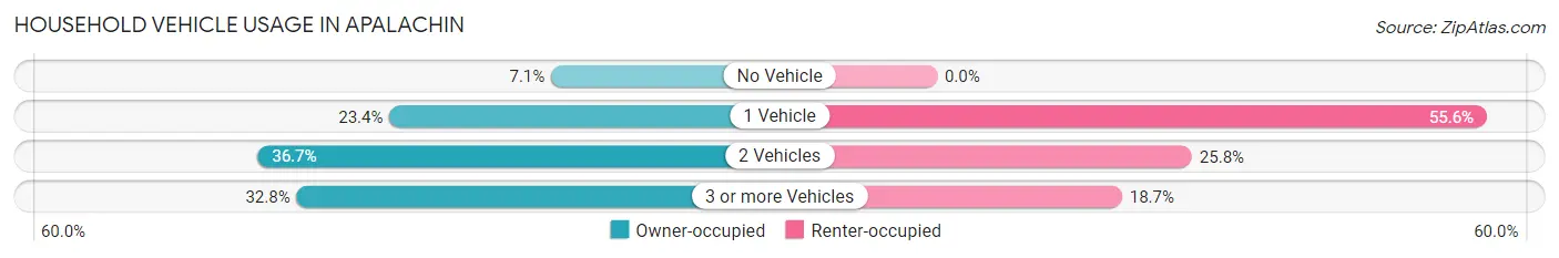 Household Vehicle Usage in Apalachin