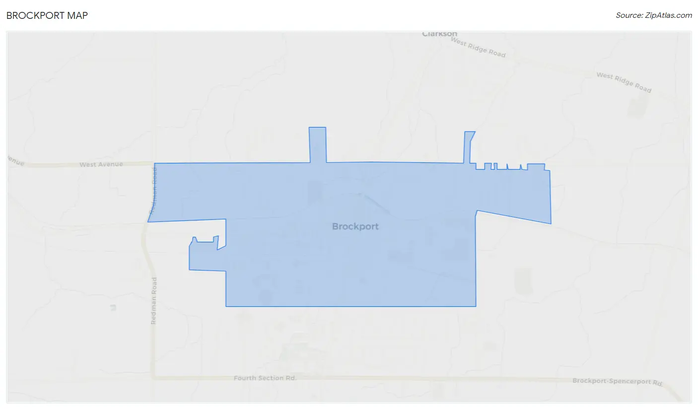 Brockport Map