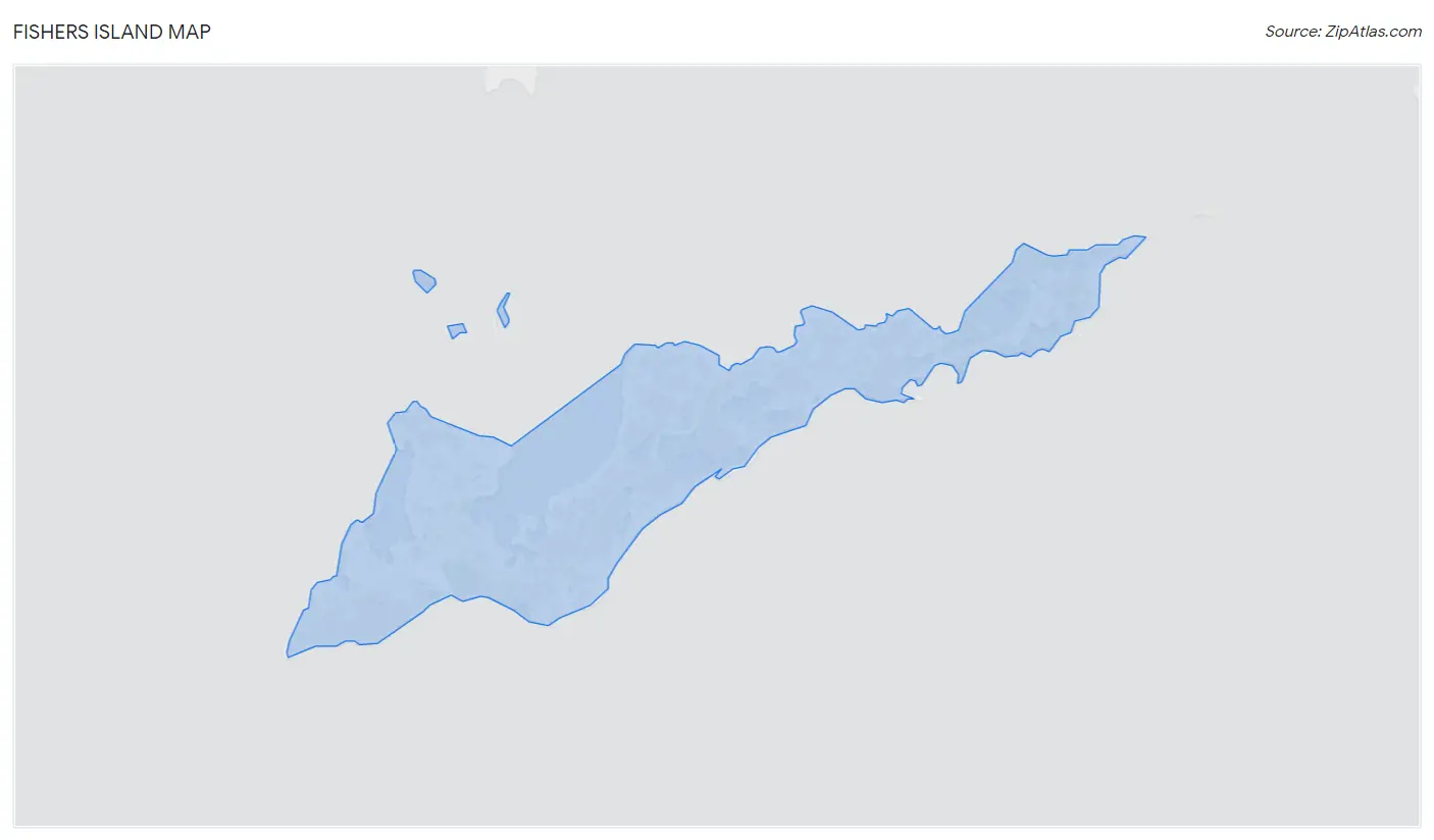 Fishers Island Map