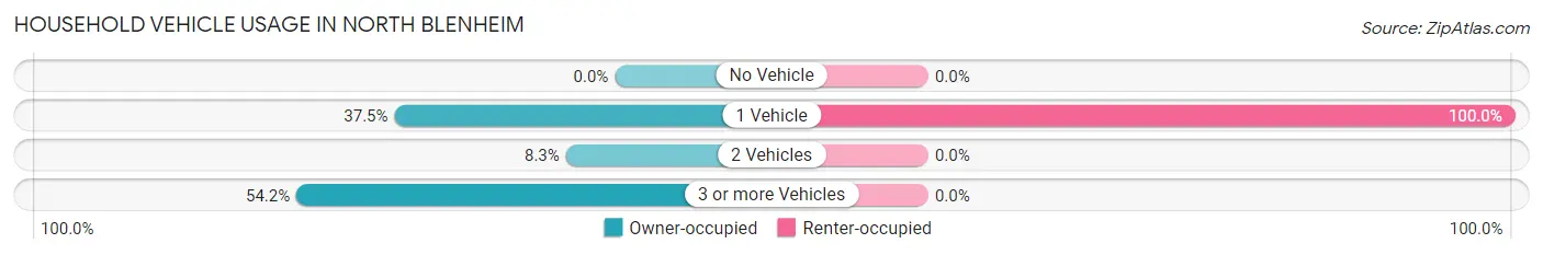 Household Vehicle Usage in North Blenheim