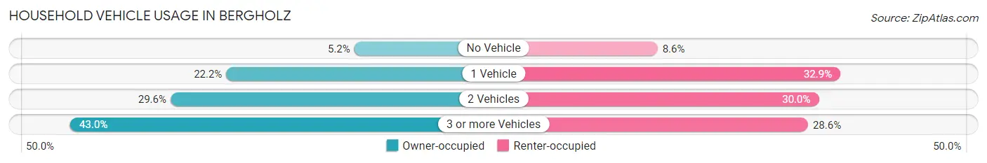 Household Vehicle Usage in Bergholz