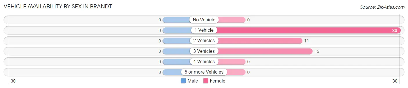 Vehicle Availability by Sex in Brandt