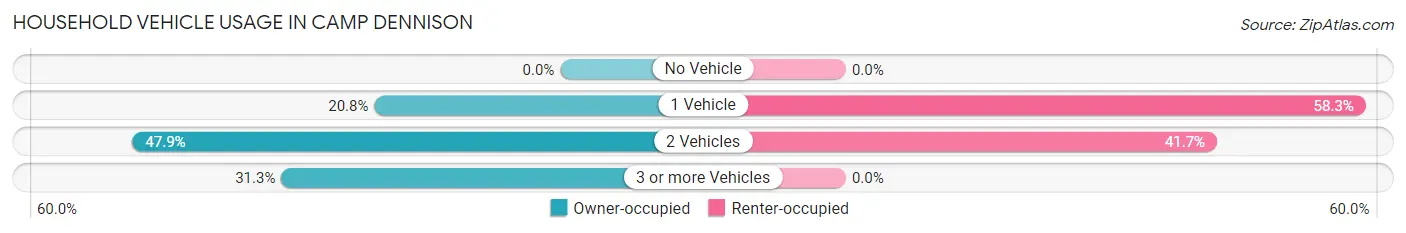 Household Vehicle Usage in Camp Dennison