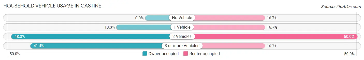 Household Vehicle Usage in Castine