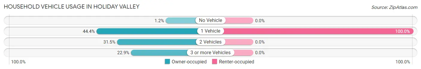 Household Vehicle Usage in Holiday Valley