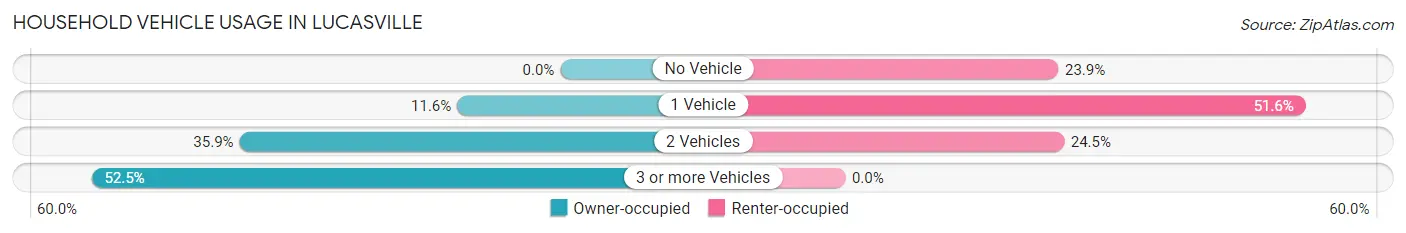 Household Vehicle Usage in Lucasville