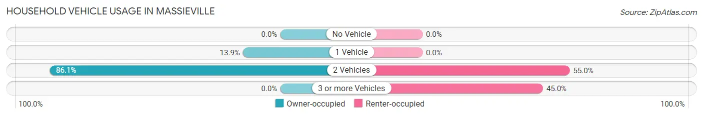 Household Vehicle Usage in Massieville
