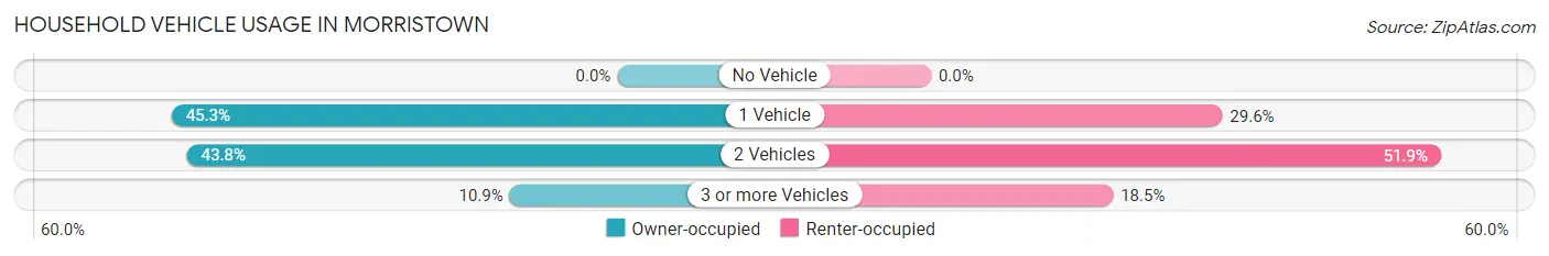 Household Vehicle Usage in Morristown