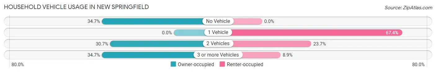 Household Vehicle Usage in New Springfield