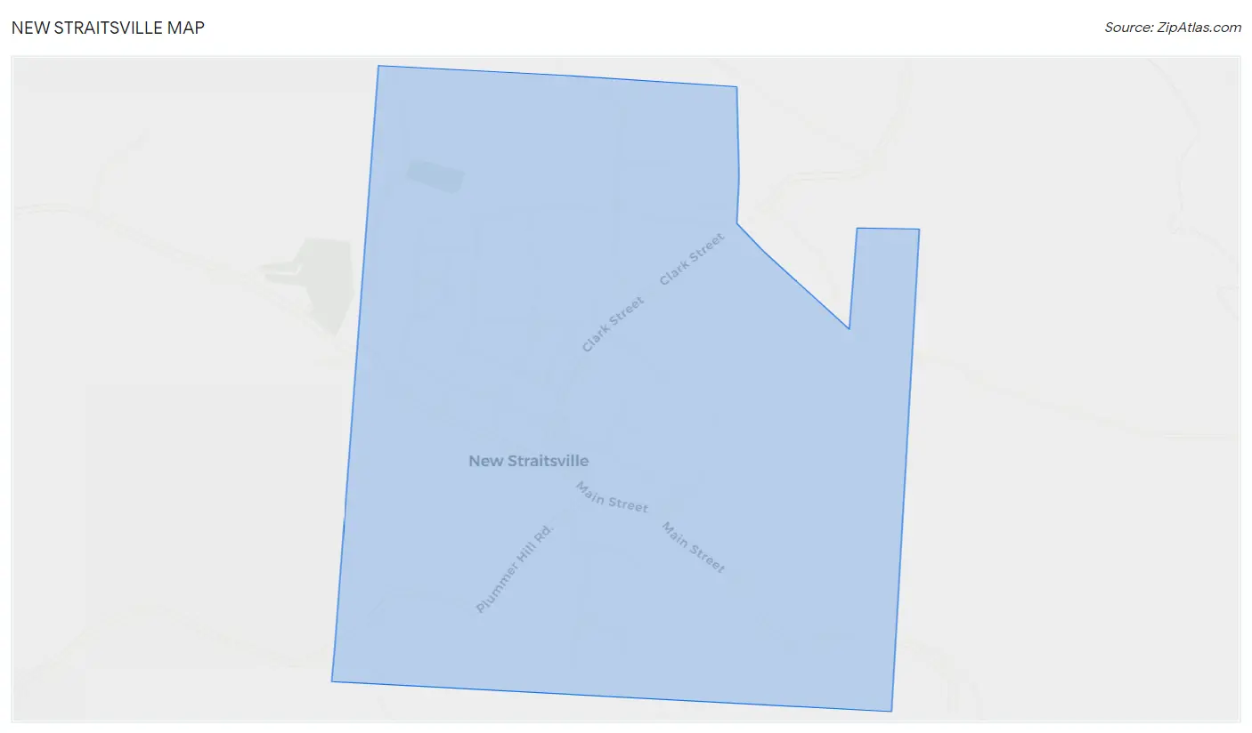 New Straitsville Map