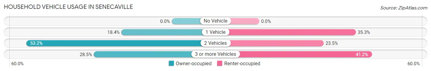 Household Vehicle Usage in Senecaville