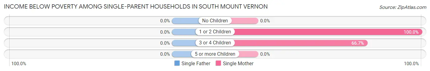 Income Below Poverty Among Single-Parent Households in South Mount Vernon