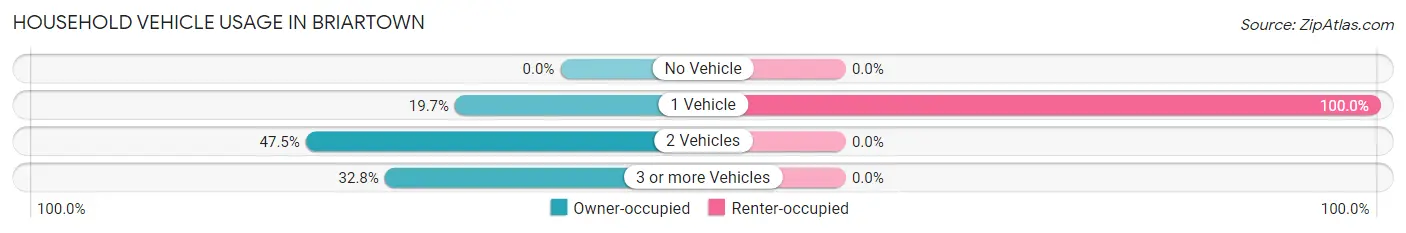 Household Vehicle Usage in Briartown