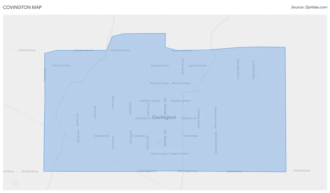 Covington Map