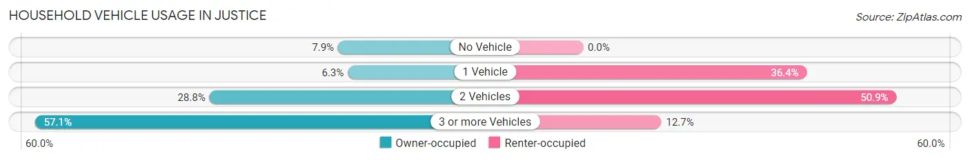 Household Vehicle Usage in Justice