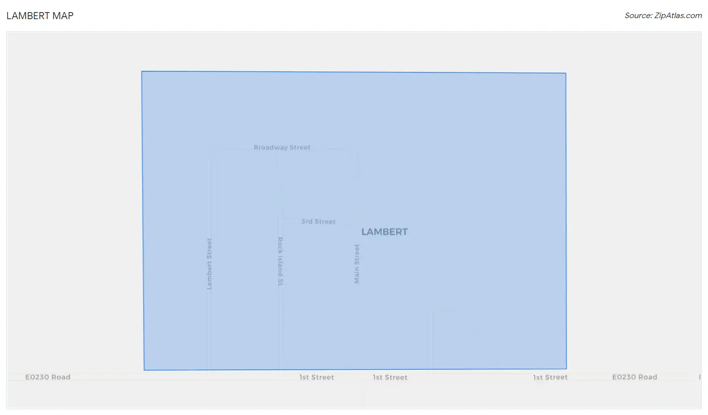 Lambert Map