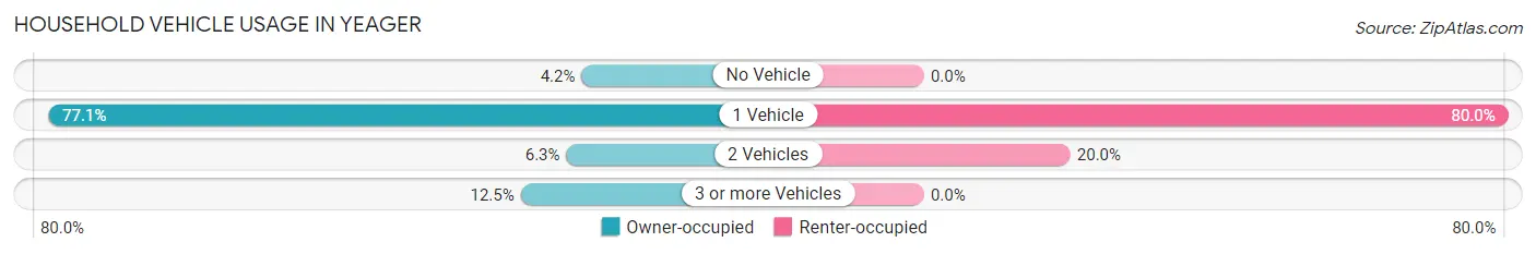 Household Vehicle Usage in Yeager