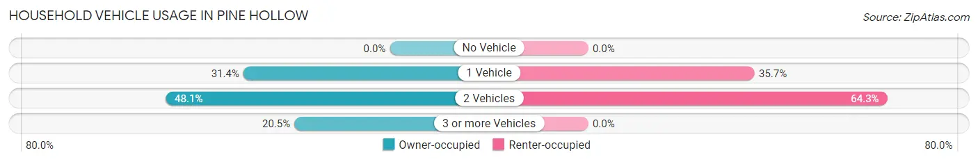 Household Vehicle Usage in Pine Hollow