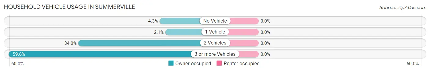 Household Vehicle Usage in Summerville