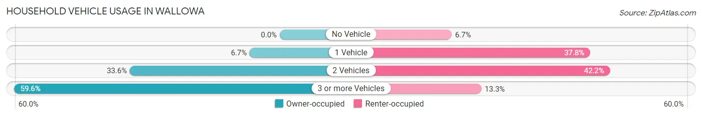 Household Vehicle Usage in Wallowa