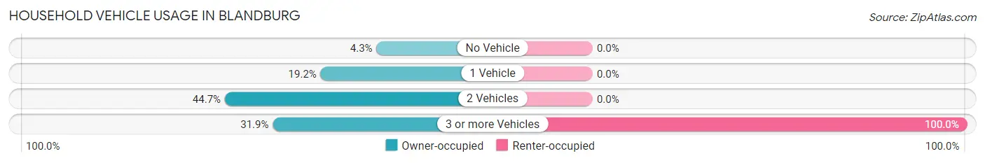Household Vehicle Usage in Blandburg