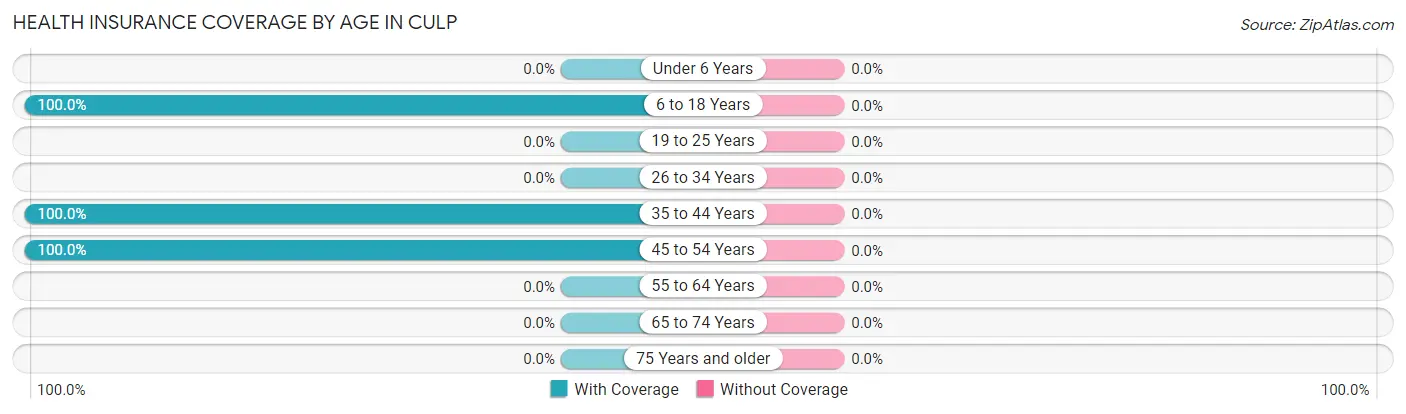 Health Insurance Coverage by Age in Culp