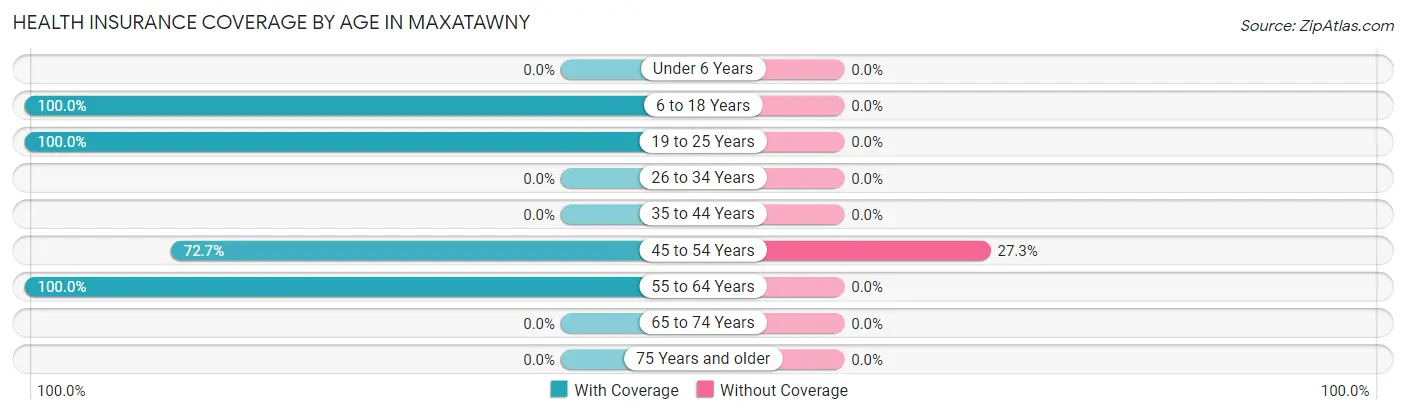 Health Insurance Coverage by Age in Maxatawny