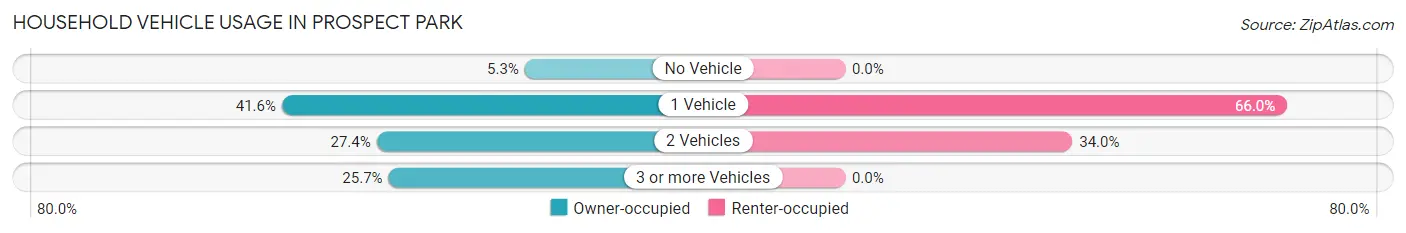 Household Vehicle Usage in Prospect Park